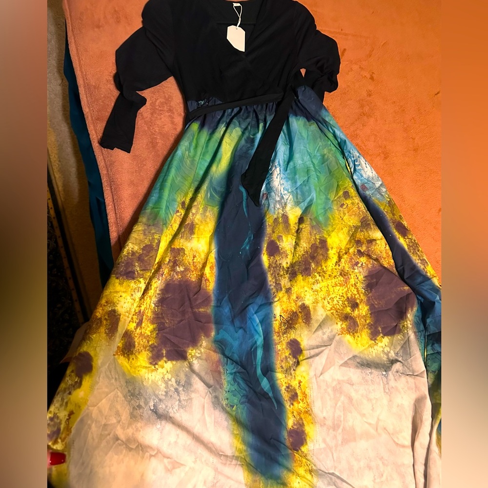 Unique maxi dress